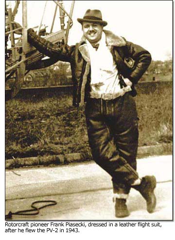 Frank Piasecki - photo Boeing Co